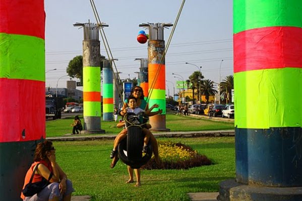 Ghost Train Park, Lima, Peru