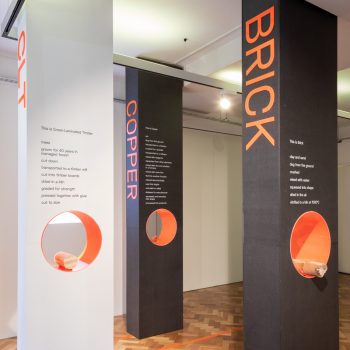 Carbon Counts exhibition. Photo: C Edward Bishop Carbon Counts - encouraging collaborations to make buildings greener